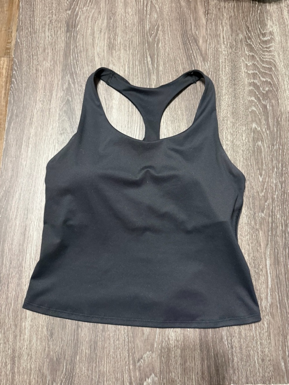 Old Navy Black Racerback Tank Top